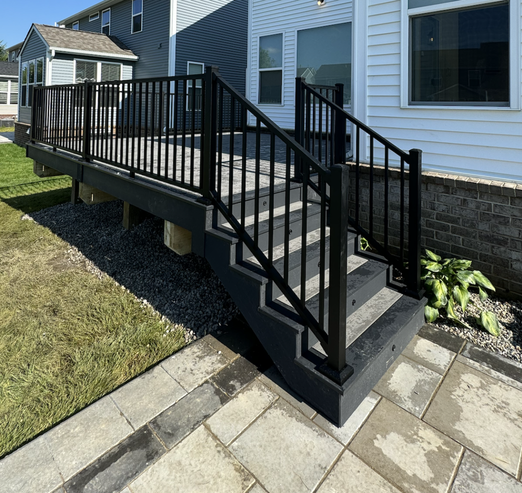 deckorators voyage sierra and dark slate deck